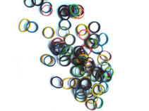 élastique de couleur