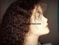 Full lace wig 14" Remy Hair châtain foncé wigsmyriam