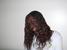 coiffure tresse avec les meches boucles