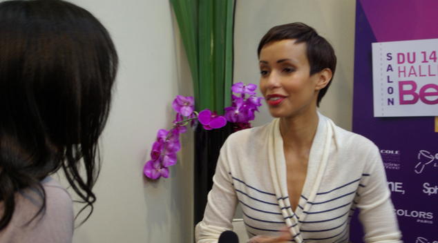 Interview de Sonia Rolland, marraine du salon "Beauty Color"