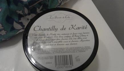 Chantilly de Karité des Secrets de Loly